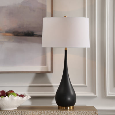 Nocturnal Black Table Lamp