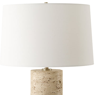 Aubrey Travertine Table Lamp