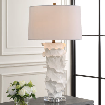 Wisp White Table Lamp