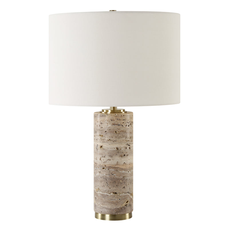 Cortado Travertine Table Lamp