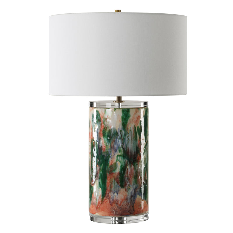 Verdant Multi-Colored Table Lamp