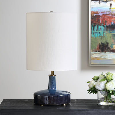 Abyss Blue Table Lamp