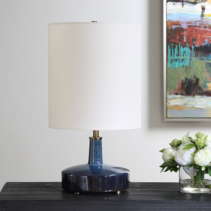 Abyss Blue Table Lamp