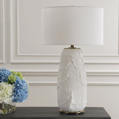 Vida White Table Lamp