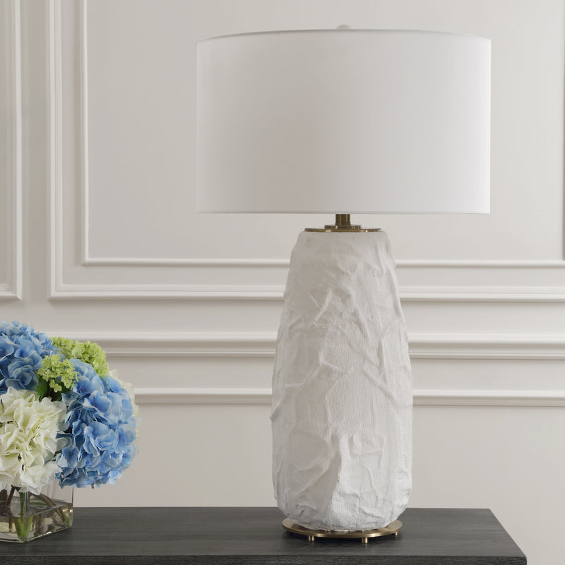 Vida White Table Lamp