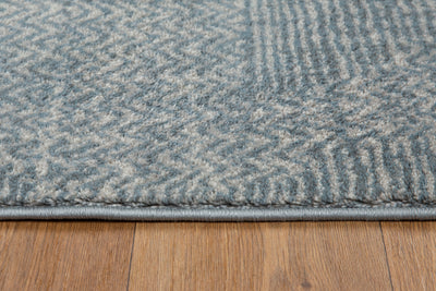 Modern light blue Rug