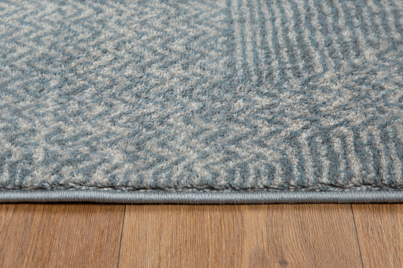 Modern light blue Rug