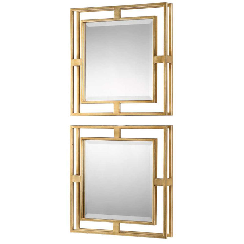 Allick Square Mirrors, S/2