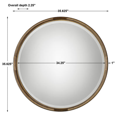 Finnick Round Mirror