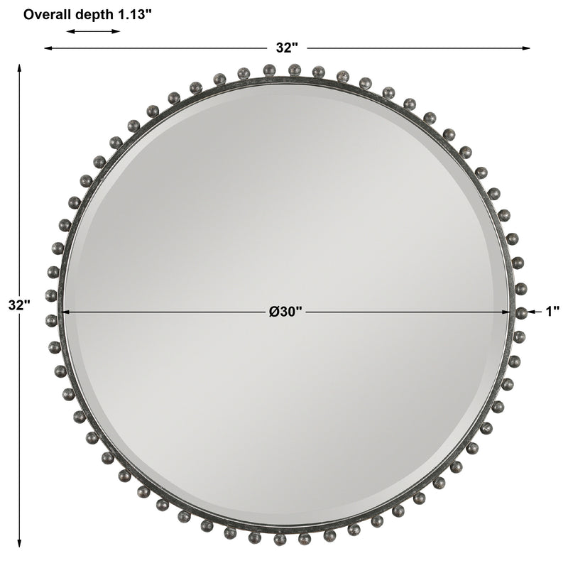 Taza Round Mirror