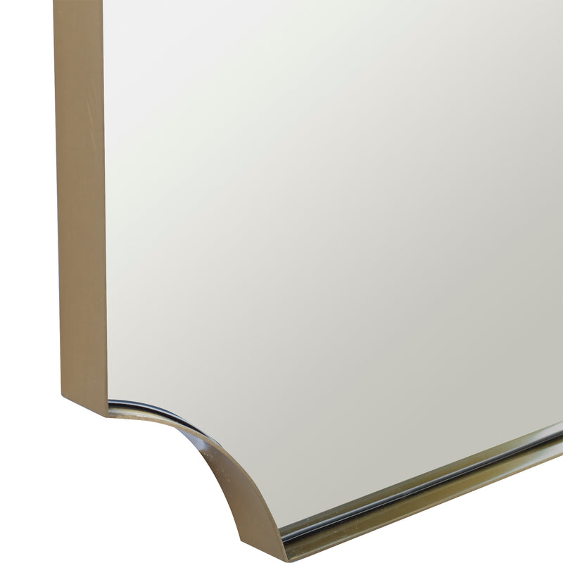 Lennox Brass Mirror