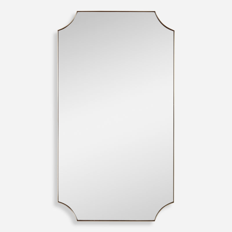 Lennox Brass Mirror