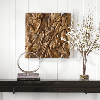 Rio Wood Wall Decor, Natural