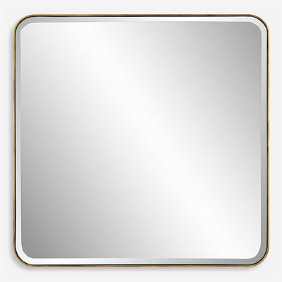 Uttermost Hampshire Square Gold Mirror