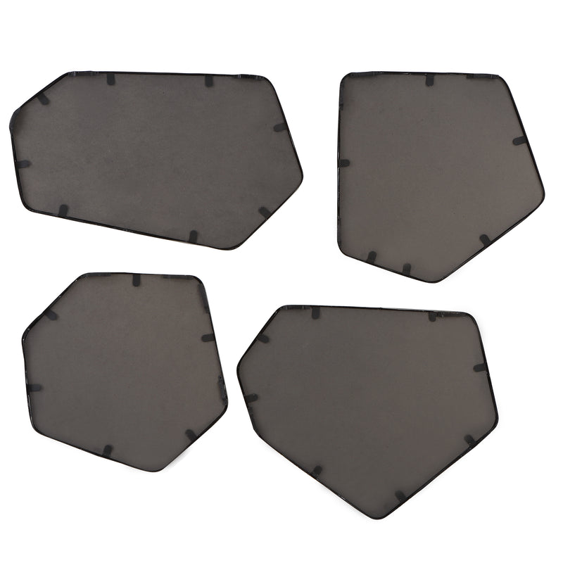 Linneah Mirrors, Black, S/4