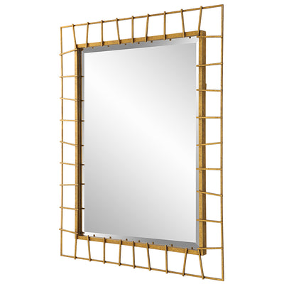 Uttermost Townsend Antiqued Gold Mirror