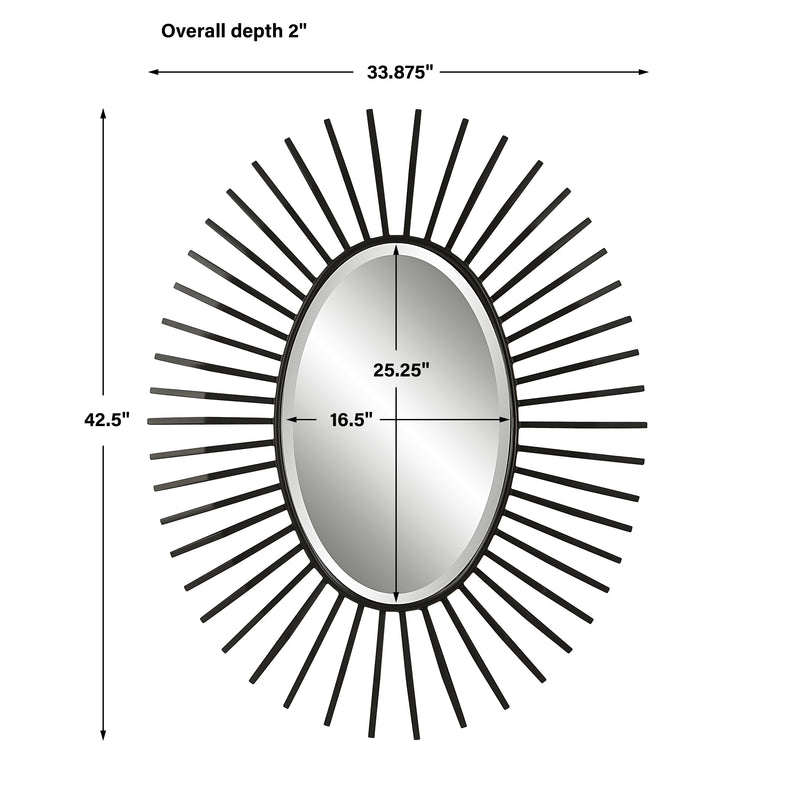 Starstruck Oval Mirror