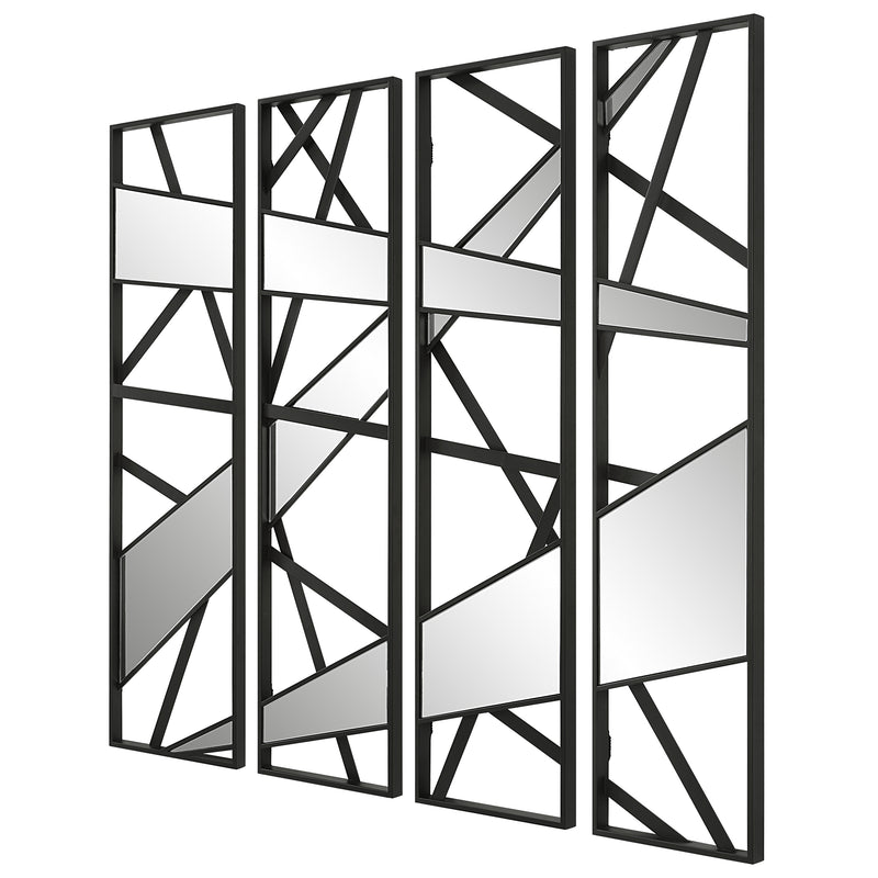 Looking Glass Mirrored Wall Decor, S/4