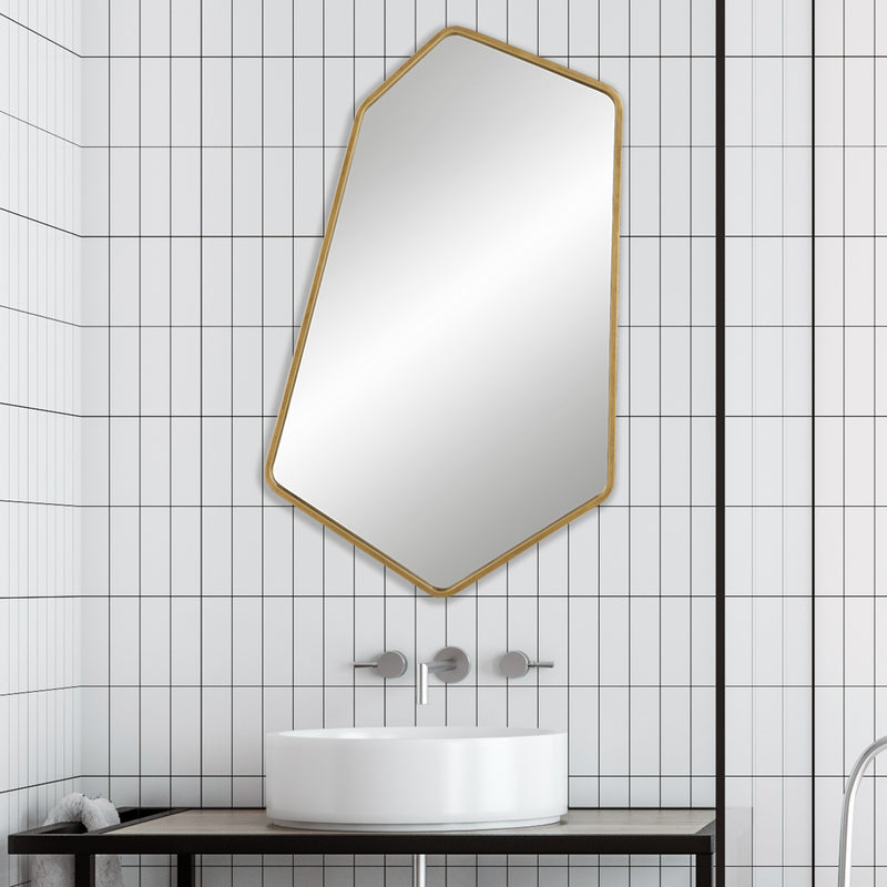 Linneah Large Mirror, Gold