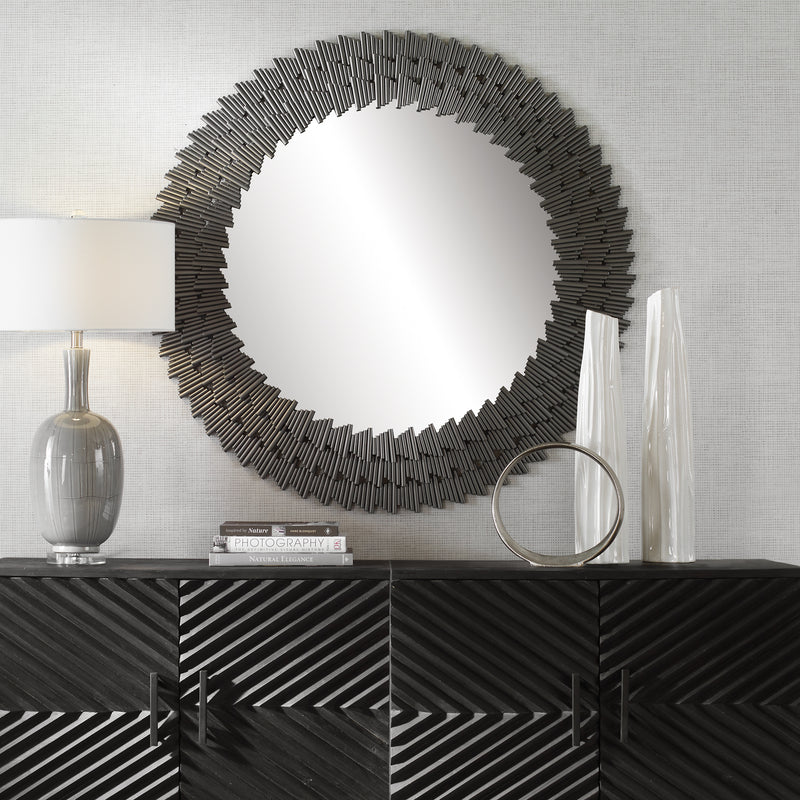 Illusion Round Mirror