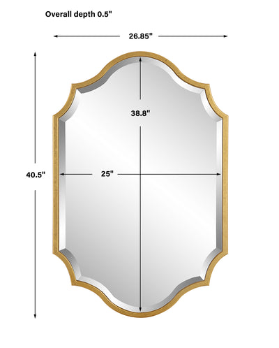 MIRROR,Gold.101cm