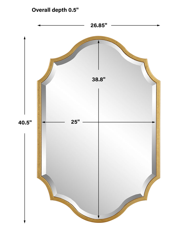 MIRROR,Gold.101cm