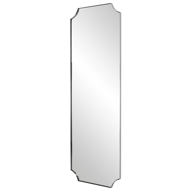 Lennox Tall Mirror, Nickel