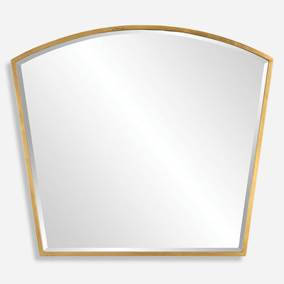 Boundary Gold Arch Mirror