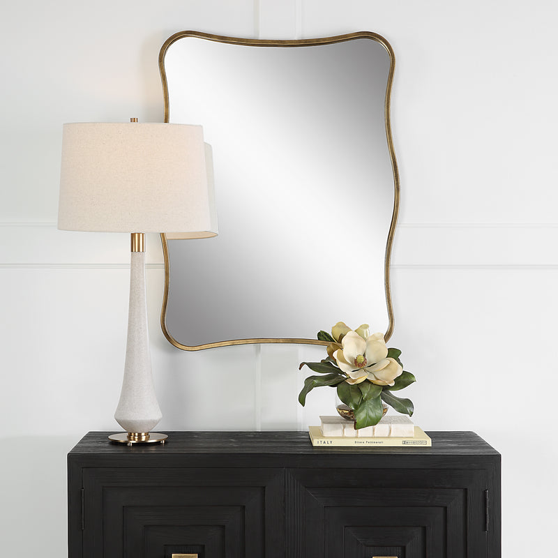 Pavia Curvy Vanity Mirror