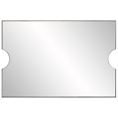 Ticket Gold Vanity Mirror