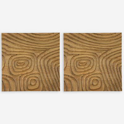 Channels Wood Wall Decor