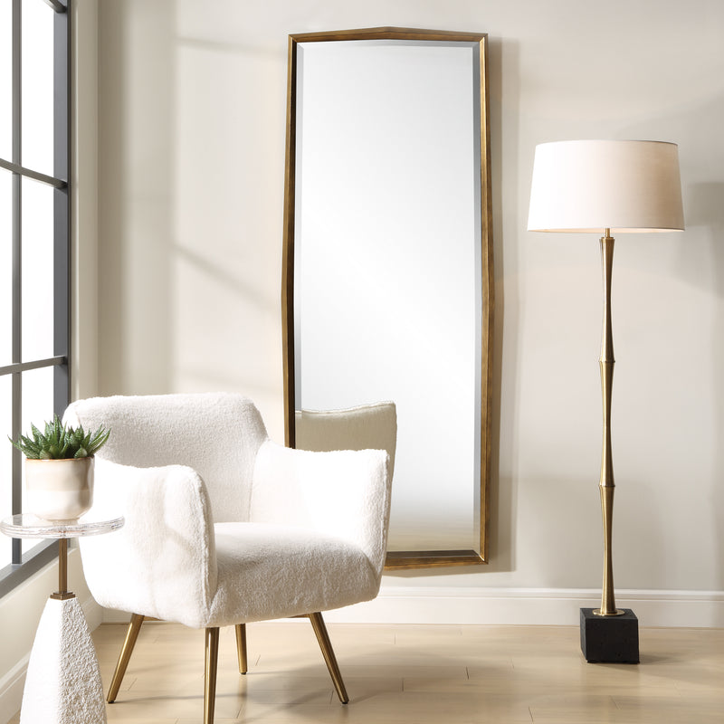 On Point Wood Dressing Mirror