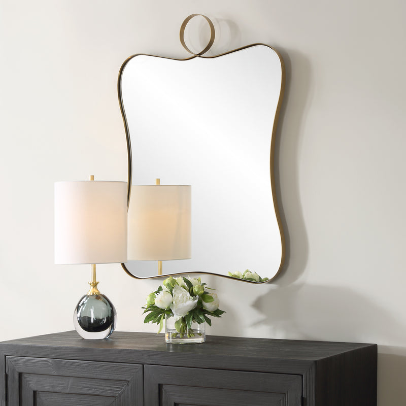 Talia Brass Vanity Mirror