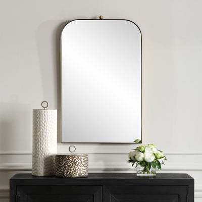 Cassidy Brass Arch Mirror