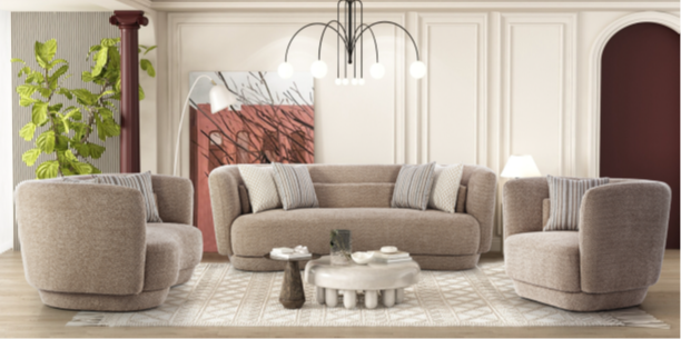 Pretoria Ivory Sofa