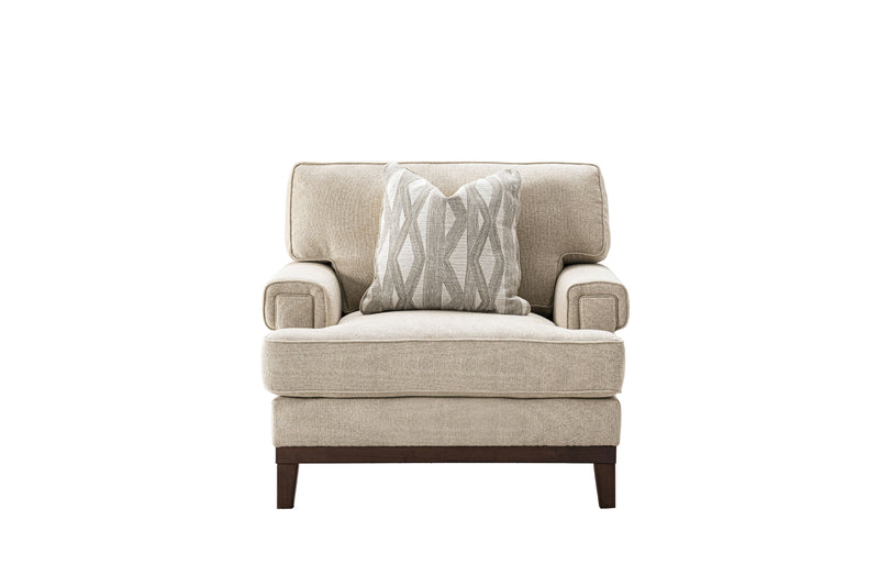 Ajda Beige Arm Chair