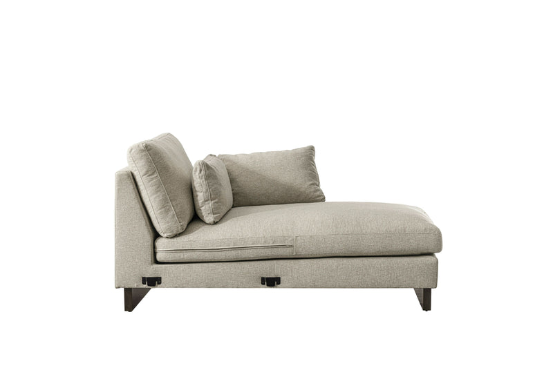 Violin Beige Right Chaise