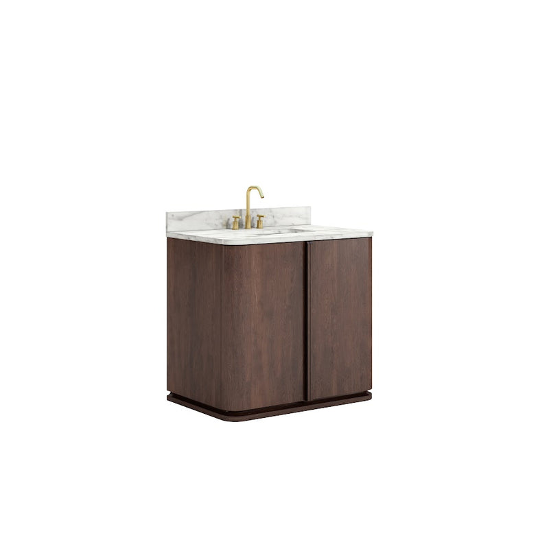 Cedar Sink Single Vanity brushed Oak