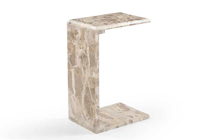 RF-2082-T007Enid MARBLE C TABLE Beige