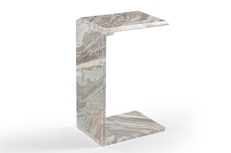 RF-2082-T009Enid MARBLE C TABLE Grey