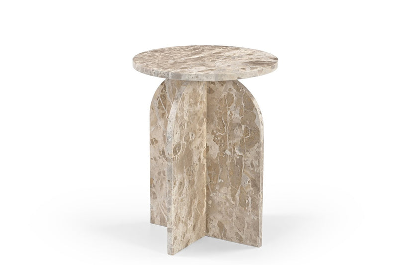 RF-2082-T015Brielle MARBLE SIDE TABLE