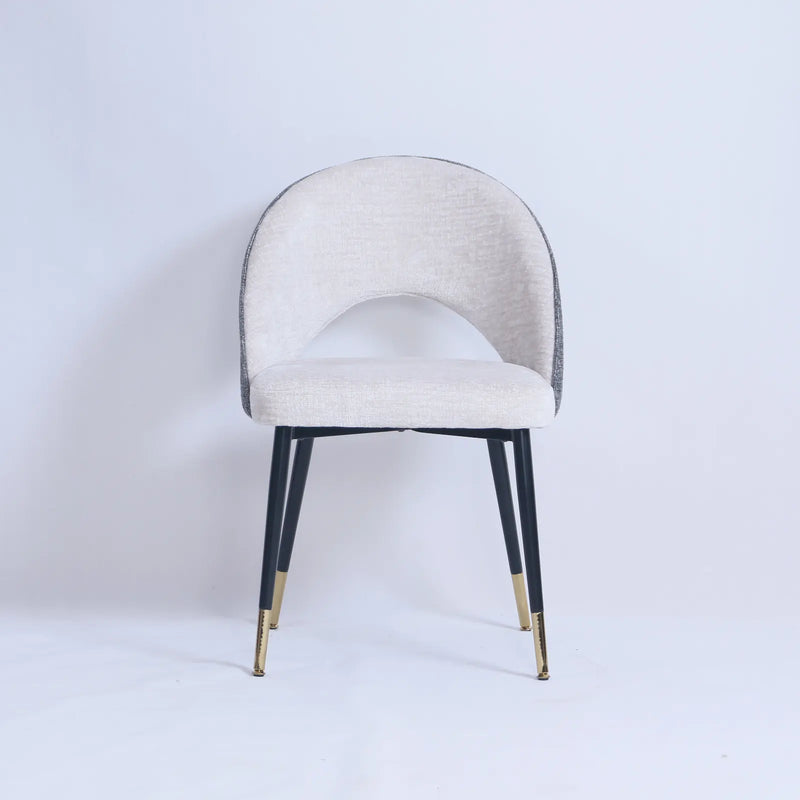 Nova Taupe Chenille Dining Chair