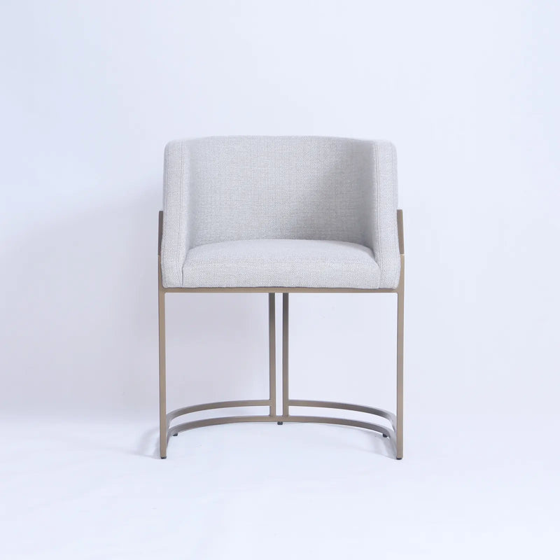 Prism Beige Linen  Dining Chair