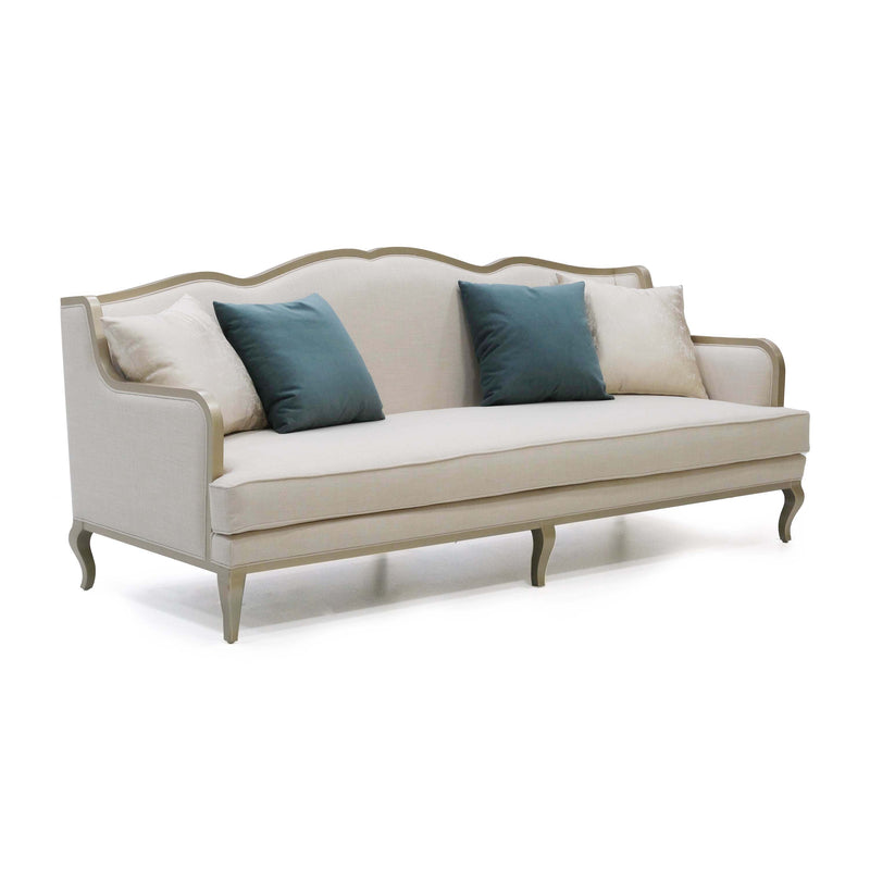 Alexandria Beige Sofa (235Cm)