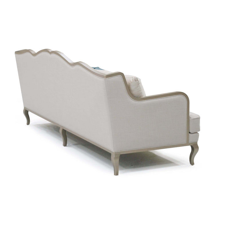 Alexandria Beige Sofa (235Cm)