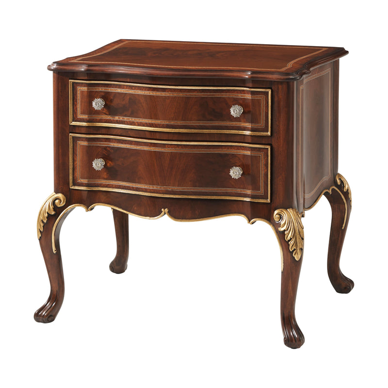 Stephen Church - Neville Gilt Nightstand