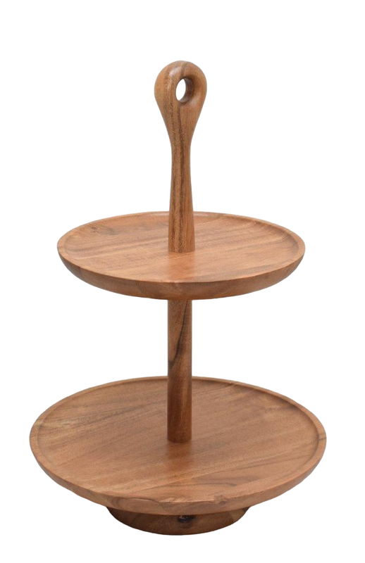 Classic Wood Cake Stand