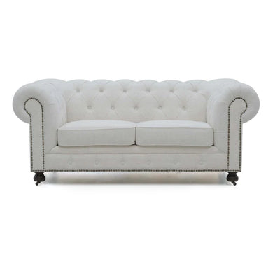 Olivia Tufted Beige Sofa Set