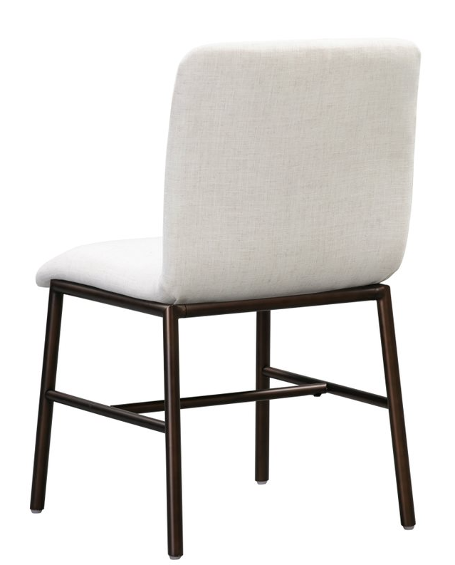 Bushwick Flax Upholstered Dining Chair (Set Of 2)