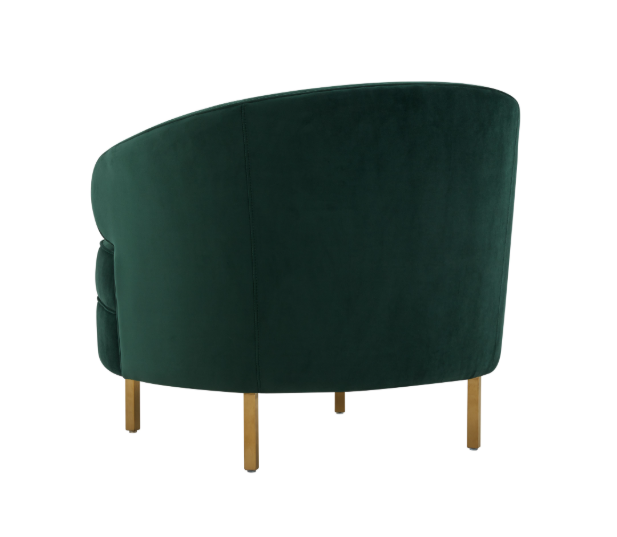 Baila Green Velvet Chair